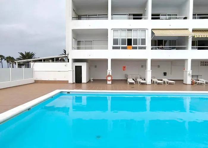 Rosa De Mar 1 - Parking, Pool, Beachfront, First Coastline, Tv Channels Callao Salvaje